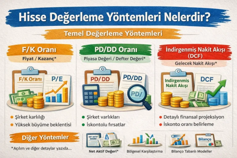Hisse Değerleme Yöntemleri Nelerdir