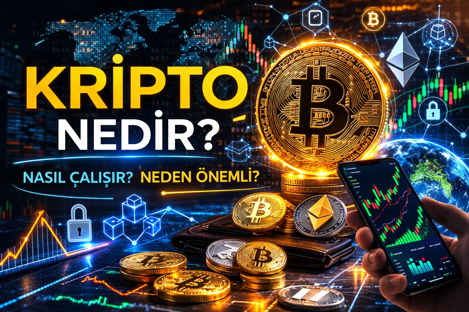 Kripto Nedir? Kripto Para Nasıl Çalışır
